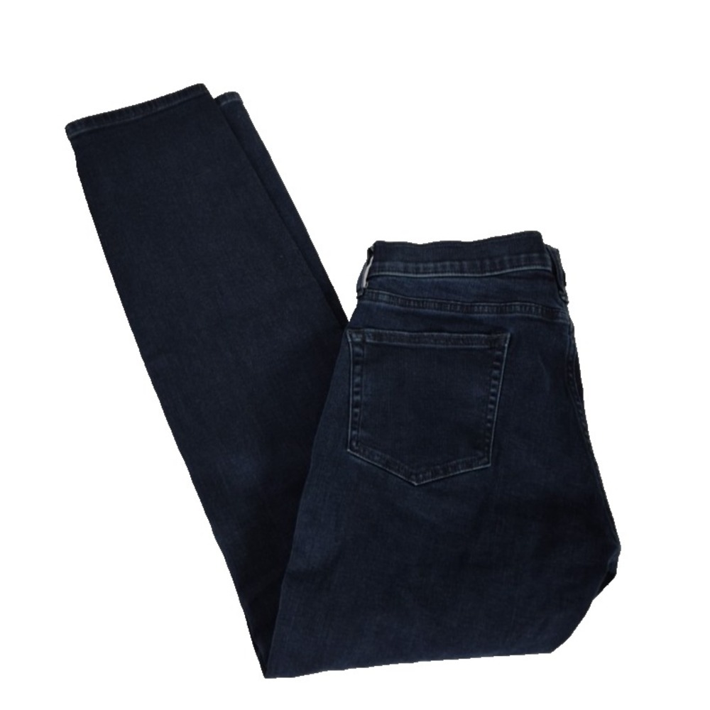 J Crew 484 Stretch Jeans Mens‎ 30x30 Blue Dark Wash Tapered Leg Grunge Outdoor